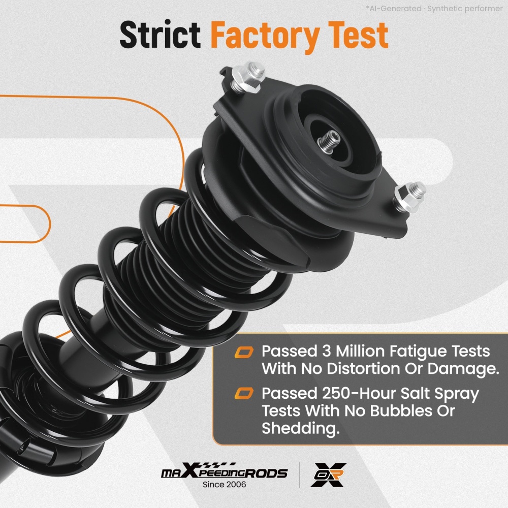 Pair Rear Struts w/ Spring compatible for Subaru XV Crosstrek 2013-2015 Crosstrek 2016-2017