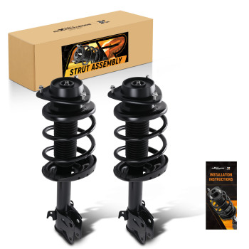 Front Struts w/ Coil Spring Assembly compatible for Subaru Crosstrek XV 2013 2014 2015-2017