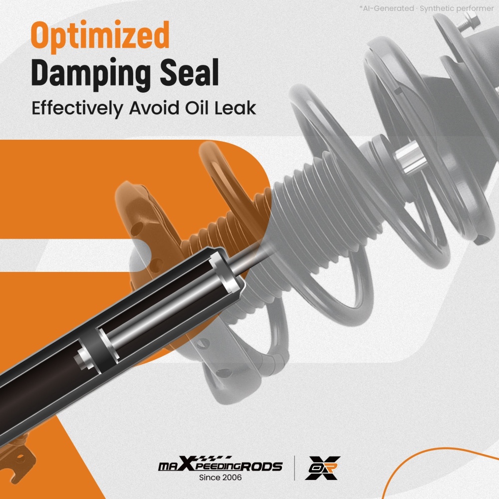 Front Struts w/ Coil Spring Assembly compatible for Subaru Crosstrek XV 2013 2014 2015-2017