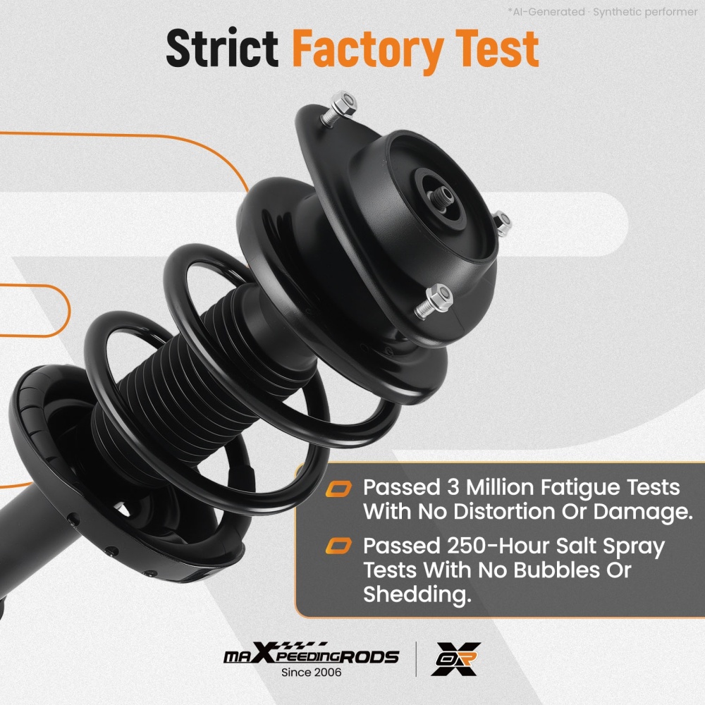 Front Struts w/ Coil Spring Assembly compatible for Subaru Crosstrek XV 2013 2014 2015-2017