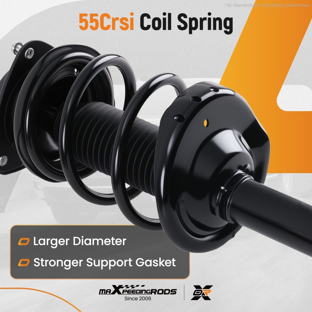 Front Struts w/ Coil Spring Assembly compatible for Subaru Crosstrek XV 2013 2014 2015-2017