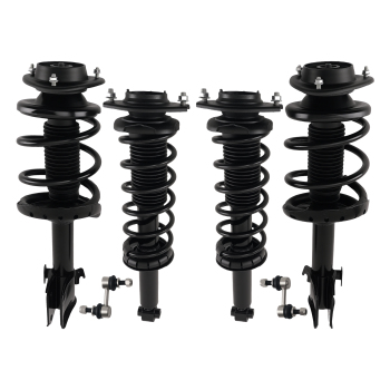 Front Rear Struts Sway Bars Link Kit compatible for Subaru XV Crosstrek 2013-2015 2016-2017