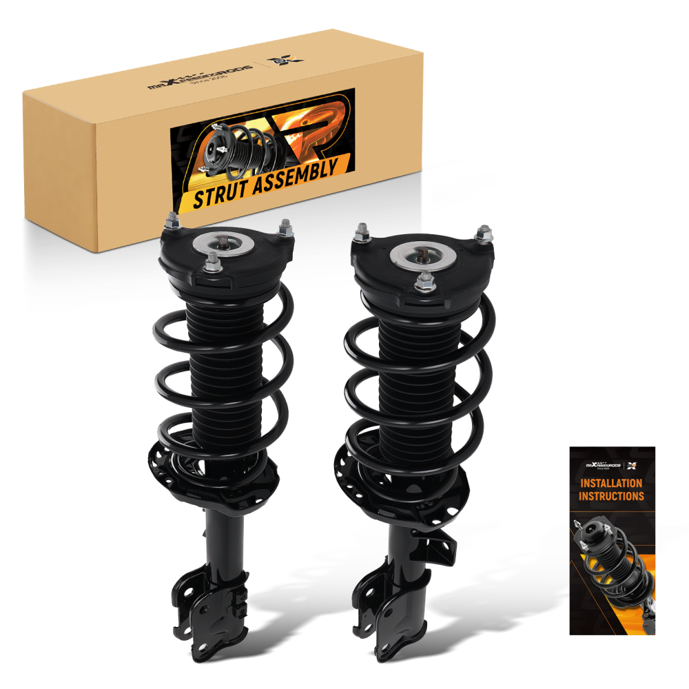 2x Front Pair Quick Complete StrutsCoil Springs compatible for Kia Sorento 2016-2020
