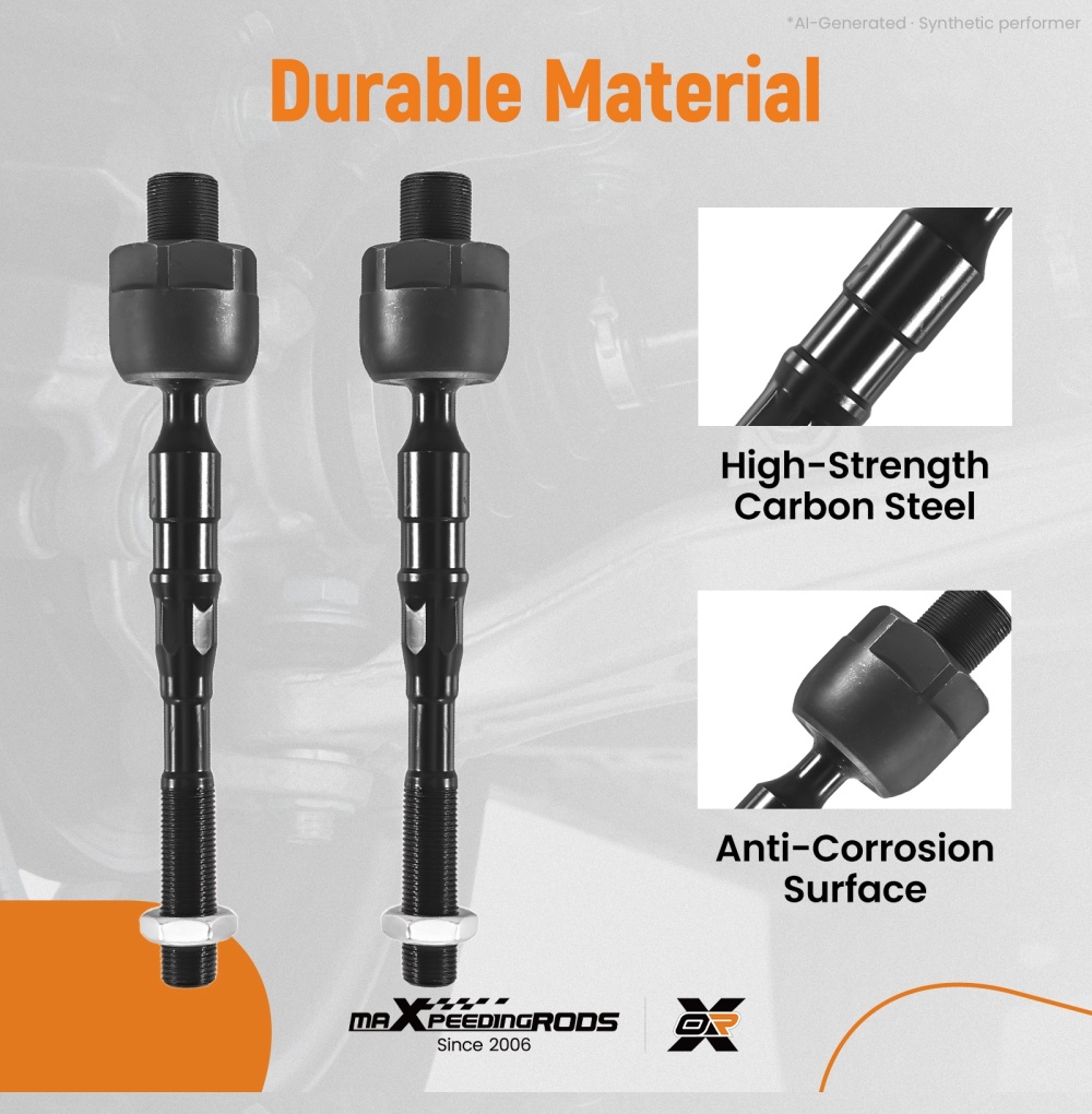 Front Outer Inner Tie Rod Ends Kit For 05-19 compatible for Nissan Frontier Pathfinder Xterra