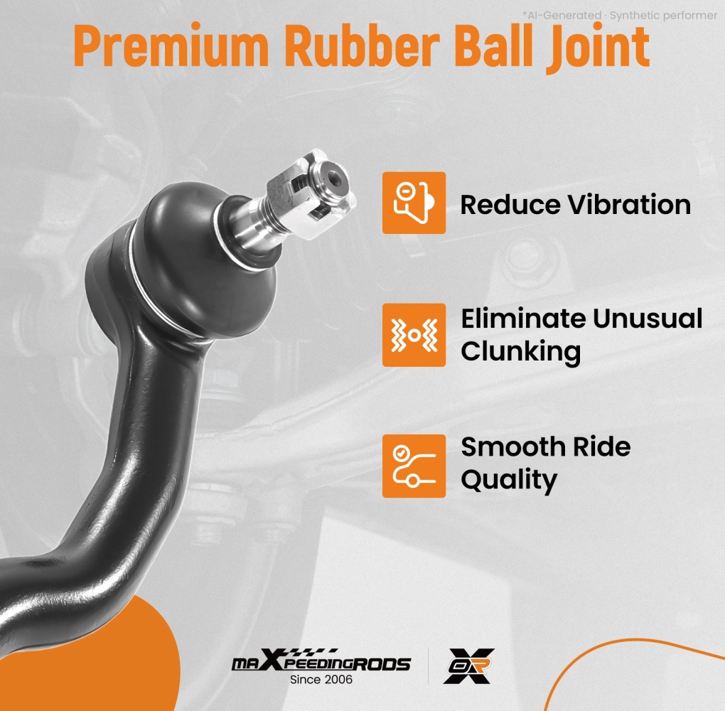 Front Outer Inner Tie Rod Ends Kit For 05-19 compatible for Nissan Frontier Pathfinder Xterra