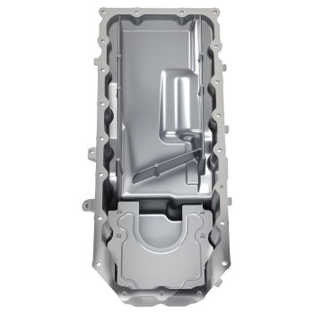 Aluminum Engine Oil Pan compatible for Dodge Durango 6.4L 18-24 68191408AA Silver