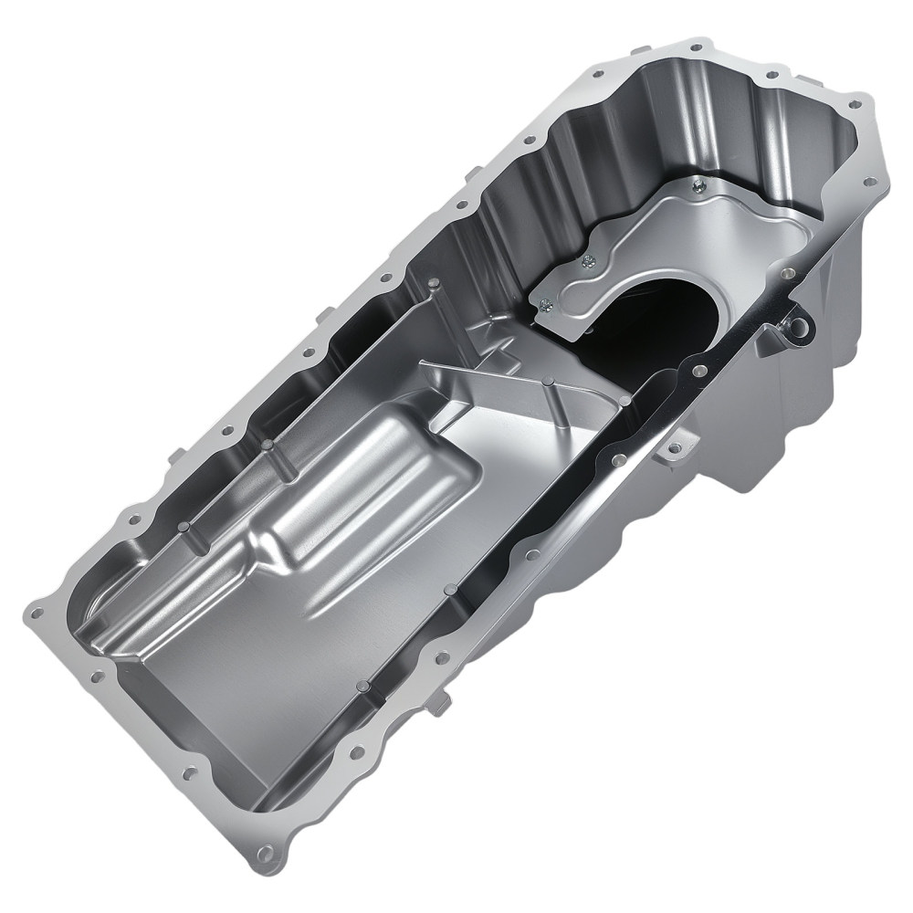 Aluminum Engine Oil Pan compatible for Dodge Durango 6.4L 18-24 68191408AA Silver