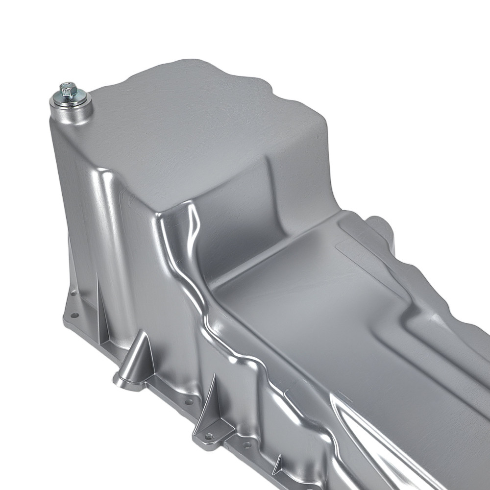 Aluminum Engine Oil Pan compatible for Dodge Durango 6.4L 18-24 68191408AA Silver