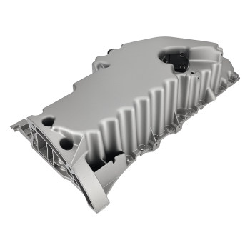 Aluminum Oil Pan compatible for Volvo S80 XC70 XC90 2007-2015 31251286 Silver