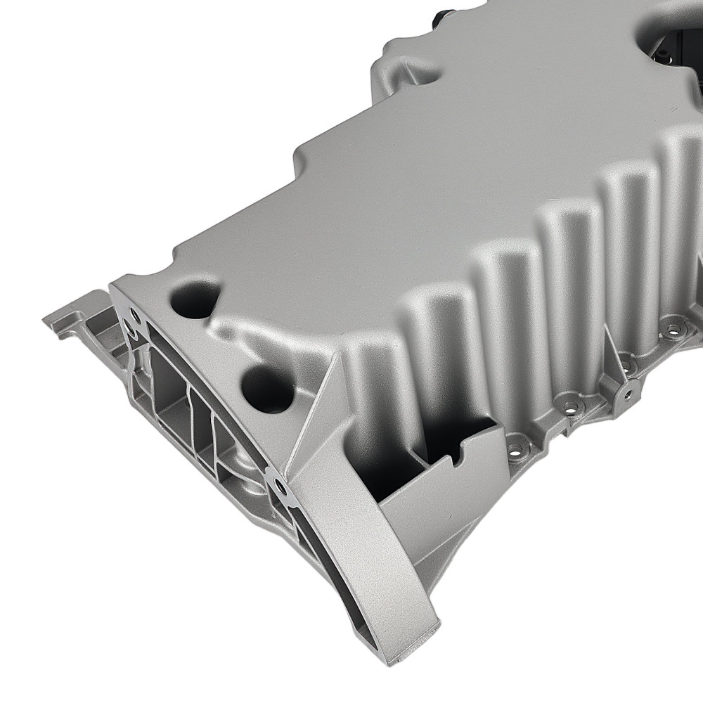 Aluminum Oil Pan compatible for Volvo S80 XC70 XC90 2007-2015 31251286 Silver