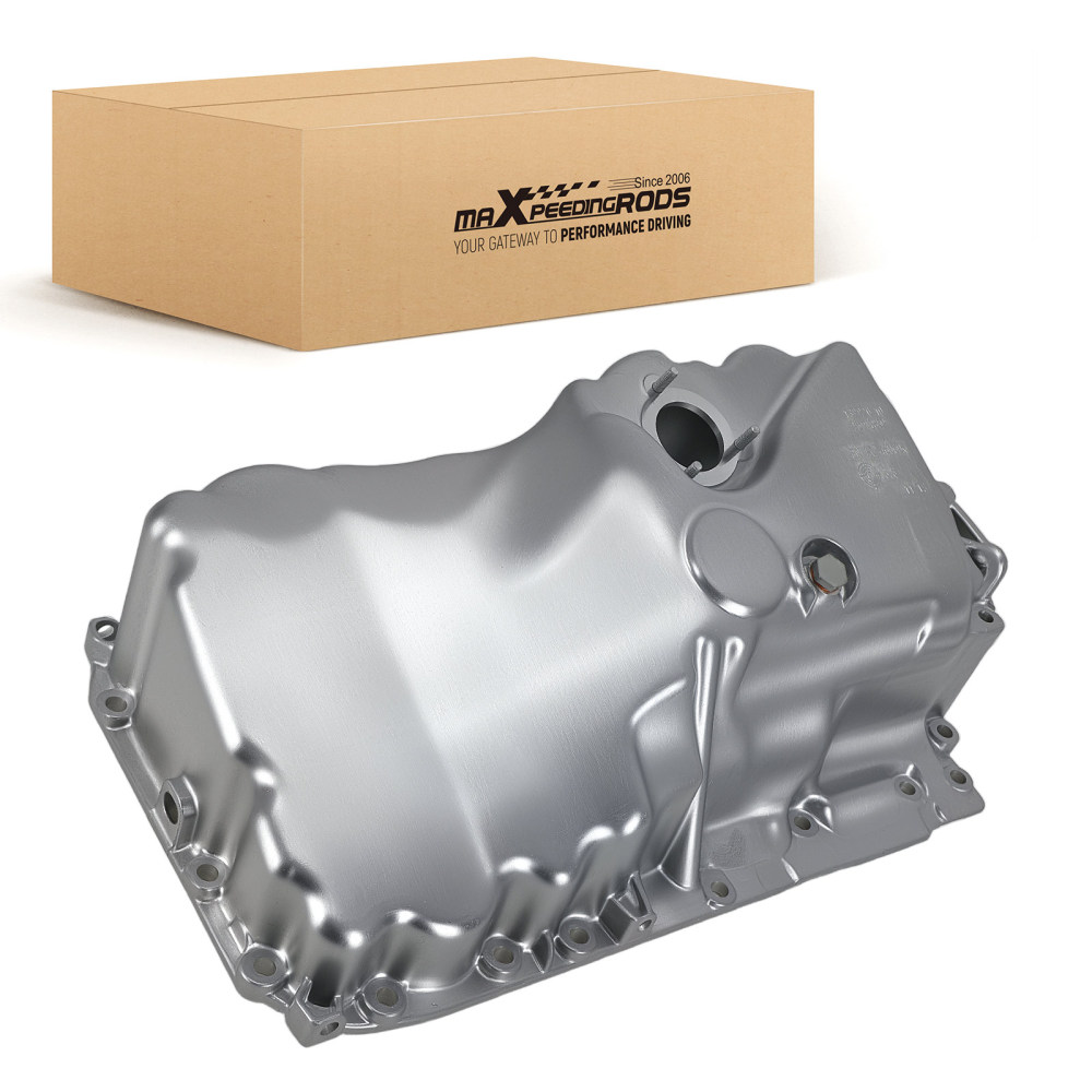 Aluminum Engine Oil Pan compatible for BMW 230i 330e 330i 430i 11138580122 Wet Sump