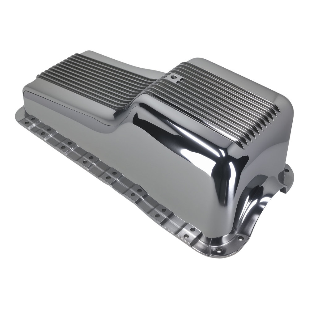 5 Quart Aluminum Oil Pan compatible for Ford 260/289/302 Small Block Engine 1962-1982