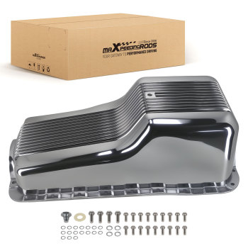 5 Quart Aluminum Oil Pan compatible for Ford 260/289/302 Small Block Engine 1962-1982