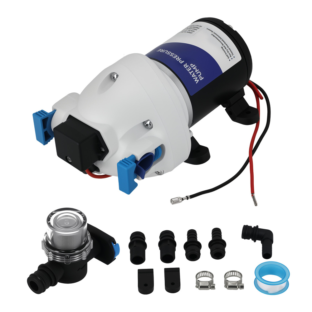 RV Water Pump 3GPM 12V DC 50PSI Self-Priming R3526144D Diaphragm Pump