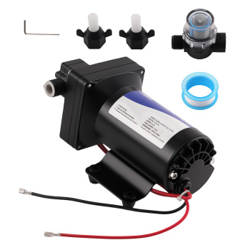 12V RV Fresh Water Pump for 6GPM 70PSI Yacht Garden Camper Diaphragm Pump