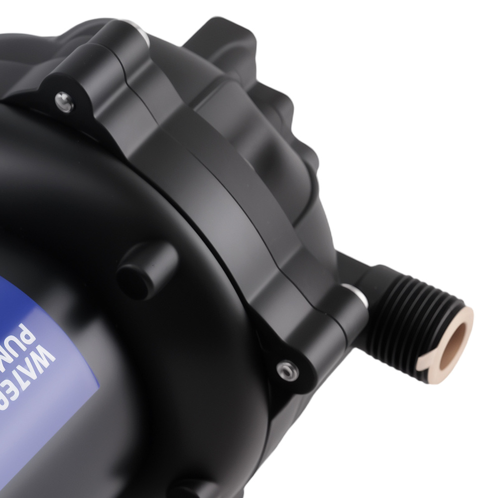12V DC Water Pressure Diaphragm Pump 6.5GPM 15-70PSI Self-Priming for RV Yacht