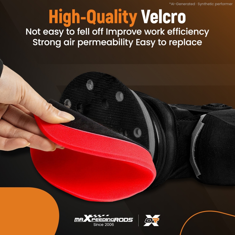 7 Inch Coarse Foam Polishing Pads for 6 Inch Backing Plate 2pcs