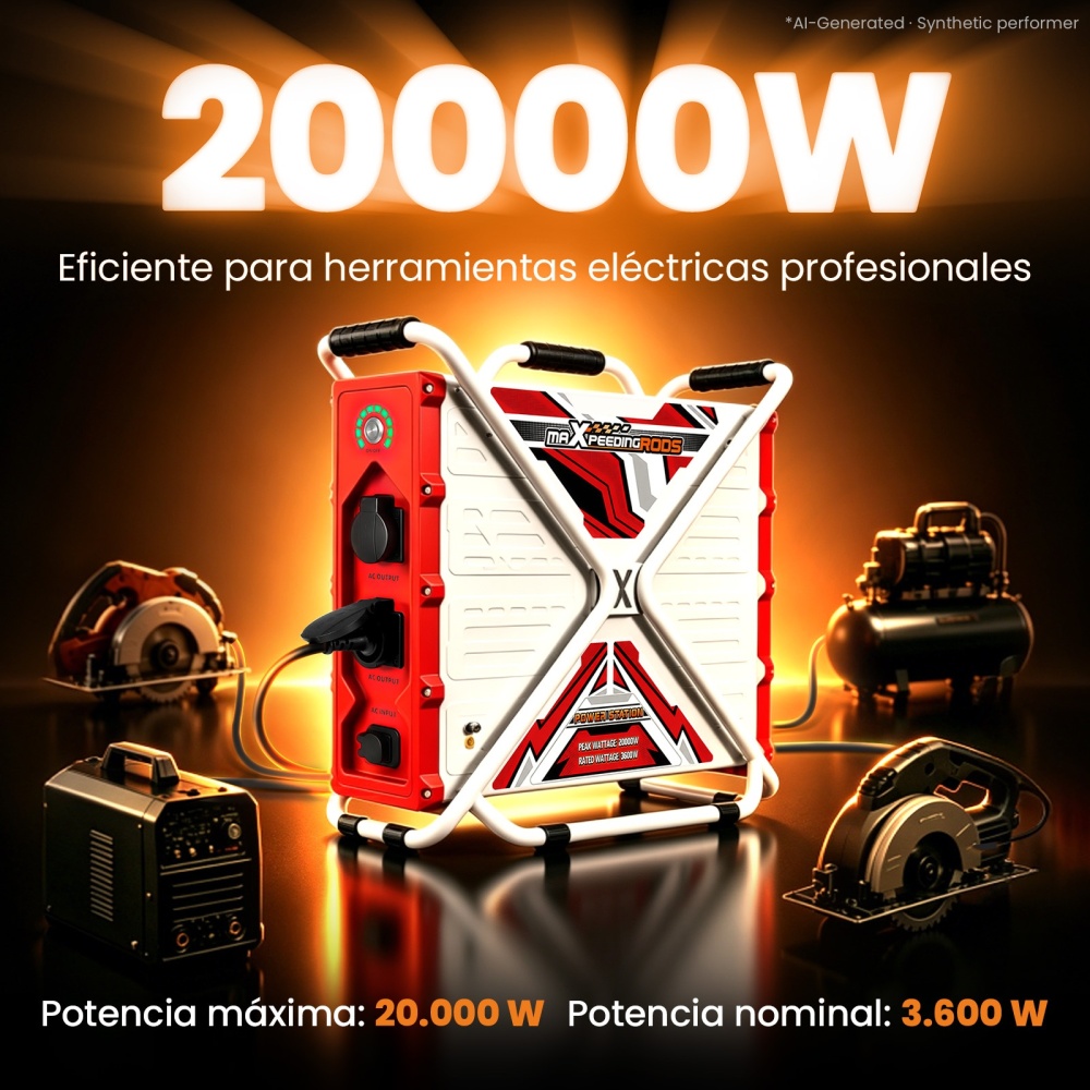 2304Wh Estación De Energía Portátil Fuente De Alimentación De Respaldo