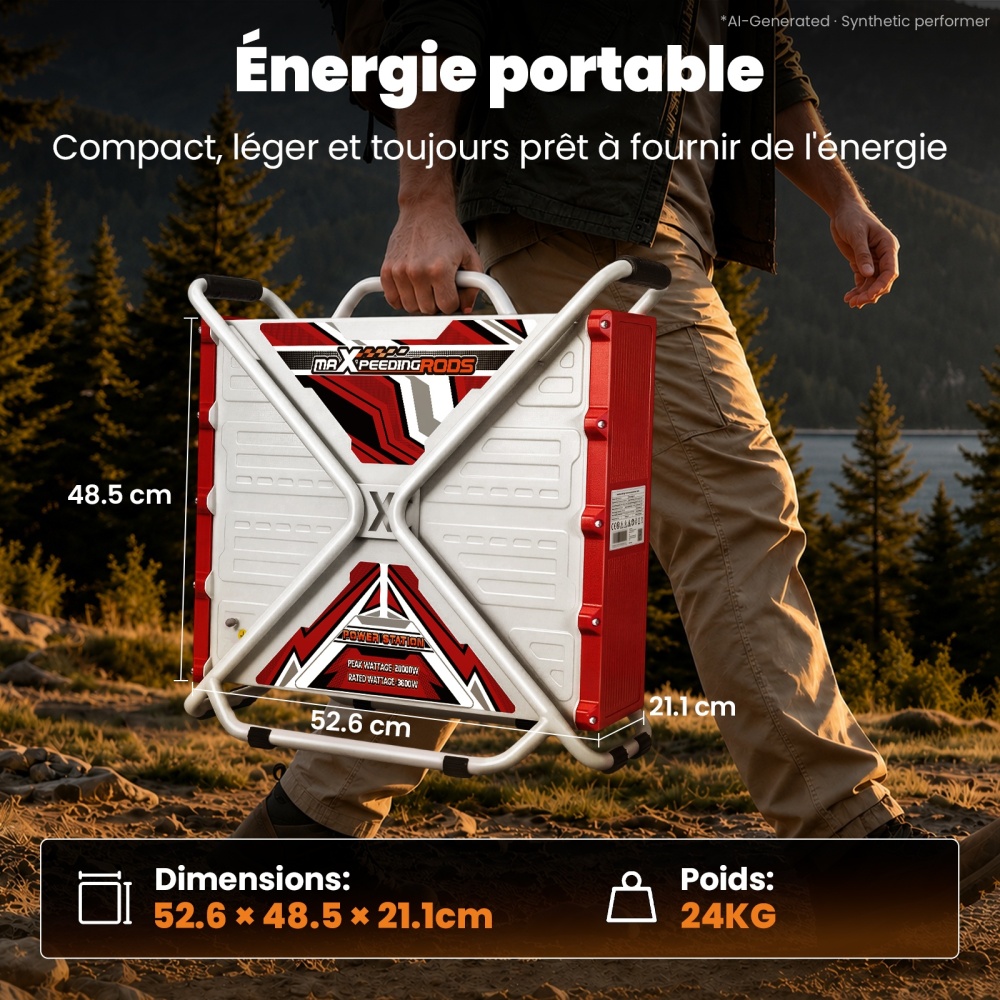 Centrale électrique portable 20000W Générateur commercial Silencieux for Camping