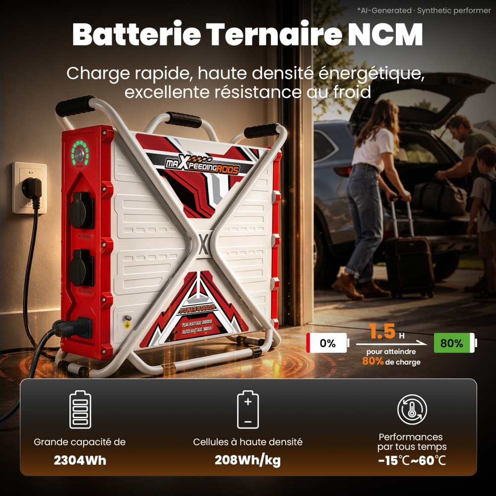 Centrale électrique portable 20000W Générateur commercial Silencieux for Camping