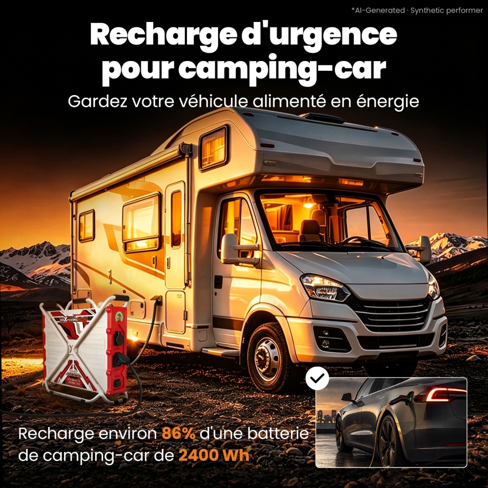 Centrale électrique portable 20000W Générateur commercial Silencieux for Camping