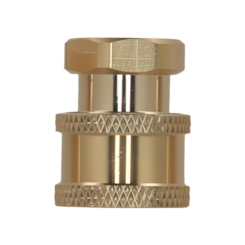 4x Brass Pressure Washer Coupler 1/4 Quick Connect Socket to 1/4 Female NPT