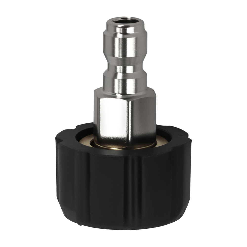 M22 14mm Quick Connect Adapter for High Pressure Washer Gun 5000 PSI Brass