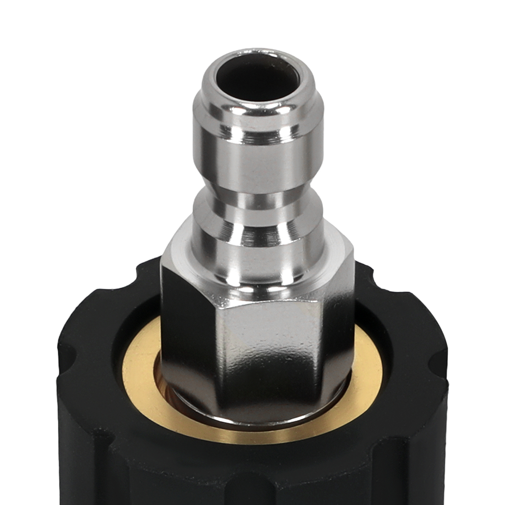 M22 14mm Quick Connect Adapter for High Pressure Washer Gun 5000 PSI Brass