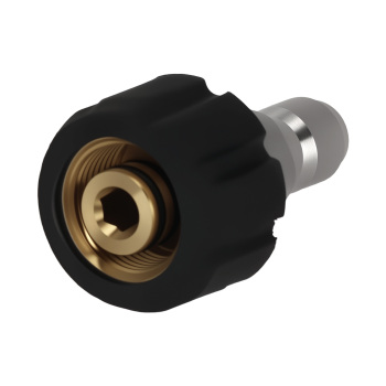 2PCS M22-14mm Thread to 3/8 Quick Connect Brass Pressure Washer Coupler 5000PSI