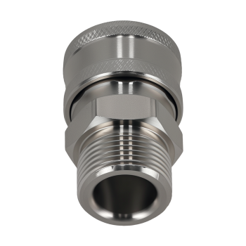2* Pressure Washer Coupler Fitting M22-14 to 3/8 Quick Connect Stainless Steel