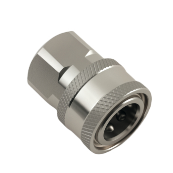 Quick Adapter 3/8 NPT Female for Pressure Washer Stainless Steel 4Pcs 5000PSI