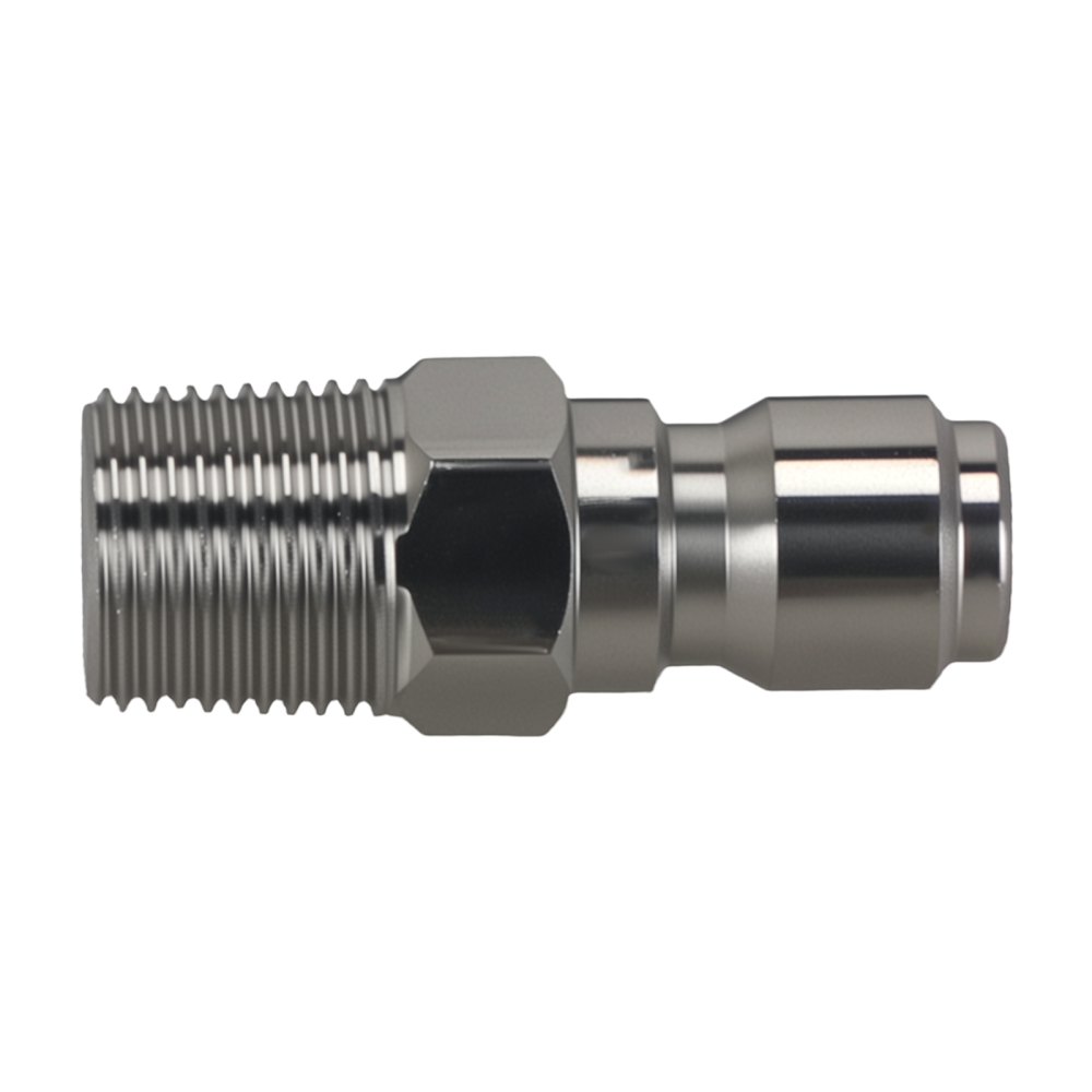 10pcs Pressure Washer Adapter Quick Connect 3/8’’ Male Thread Fitting 5000PSI