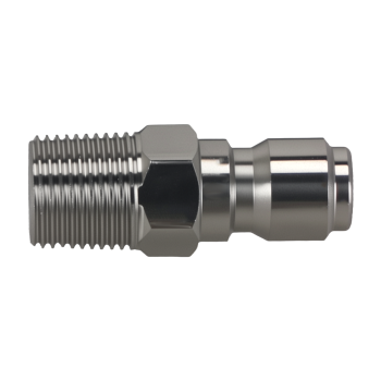 10pcs Pressure Washer Adapter Quick Connect 3/8’’ Male Thread Fitting 5000PSI