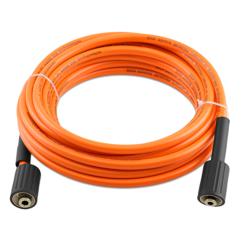 1/4 Inch Pressure Washer Hose 30 Feet 5800PSI Extension Hose Kink Resistant