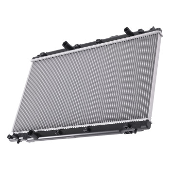 Aluminum Radiator and compatible for AC Condenser compatible for Honda CR-V 2017-2019 2.4L 13644 30064