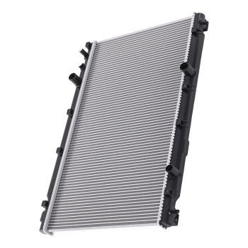 Aluminum Radiator and compatible for AC Condenser compatible for Honda CR-V 2017-2019 2.4L 13644 30064
