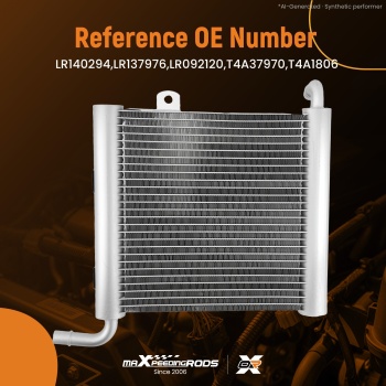 Auxiliary Radiator compatible for Land Rover Range Rover Velar 5.0L 2020 LR092120 LR140294