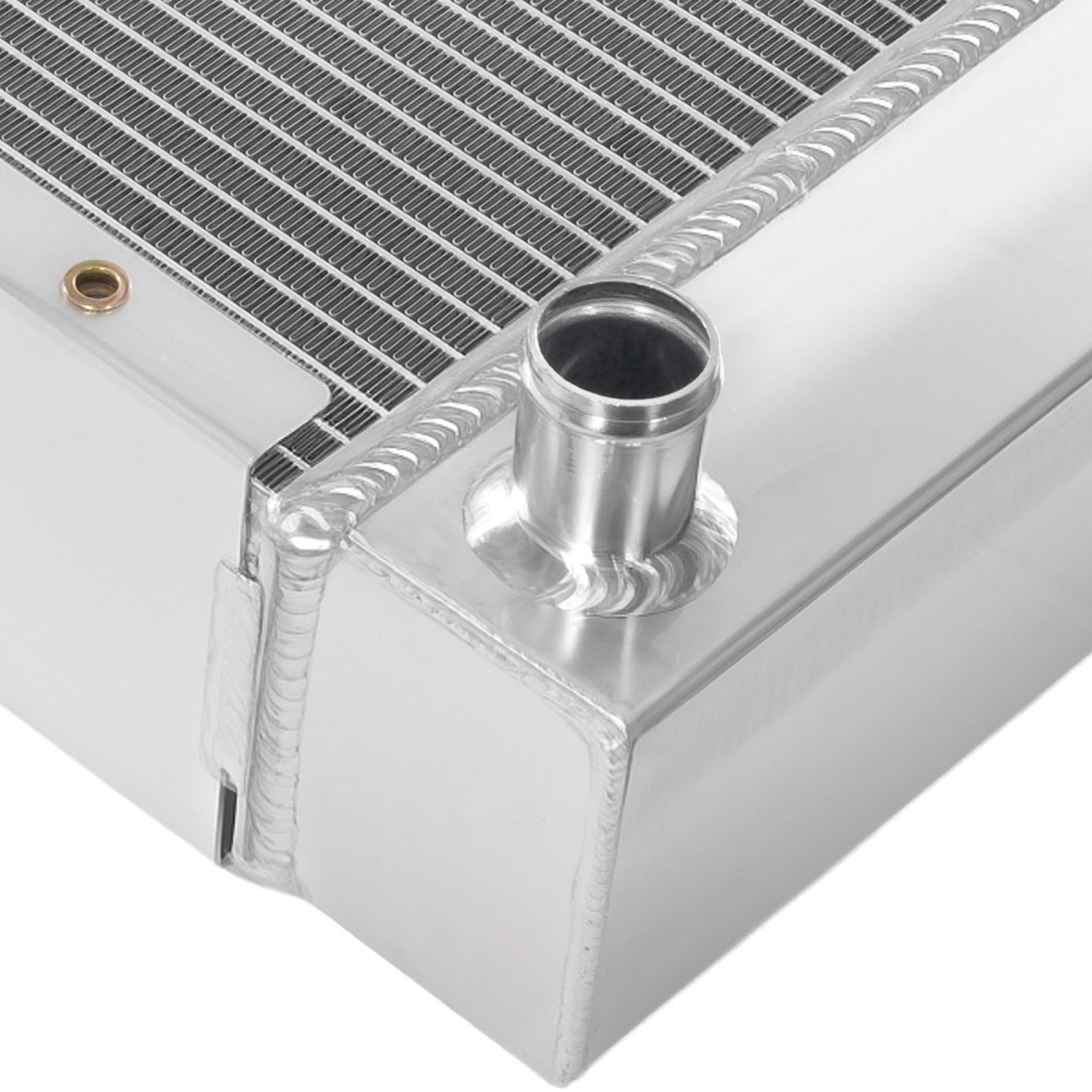 4-Row Aluminum Radiator compatible for Bobcat 642 642B 643 722 742 743 Skid Steer 6571713