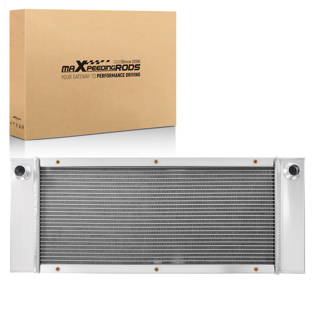 4-Row Aluminum Radiator compatible for Bobcat 642 642B 643 722 742 743 Skid Steer 6571713