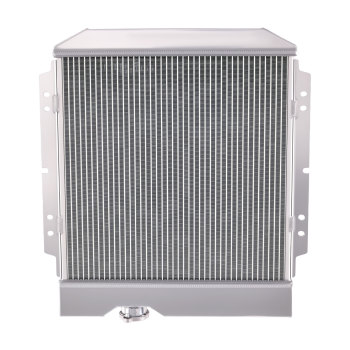 3 Row Aluminum Radiator Shroud Fan compatible for Ford Mustang 1965-66 Base 3.3L 4.7L