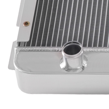 3 Row Aluminum Radiator compatible for Dodge Dart Base 2.8L 3.2L 3.7L 1967-1972 CC527