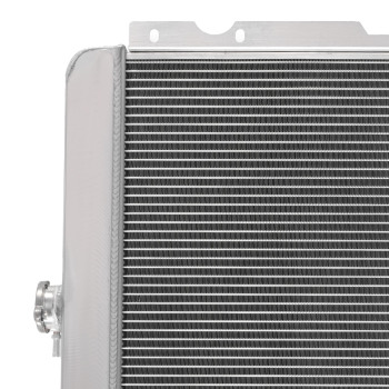3 Row Aluminum Radiator compatible for Dodge Dart Base 2.8L 3.2L 3.7L 1967-1972 CC527
