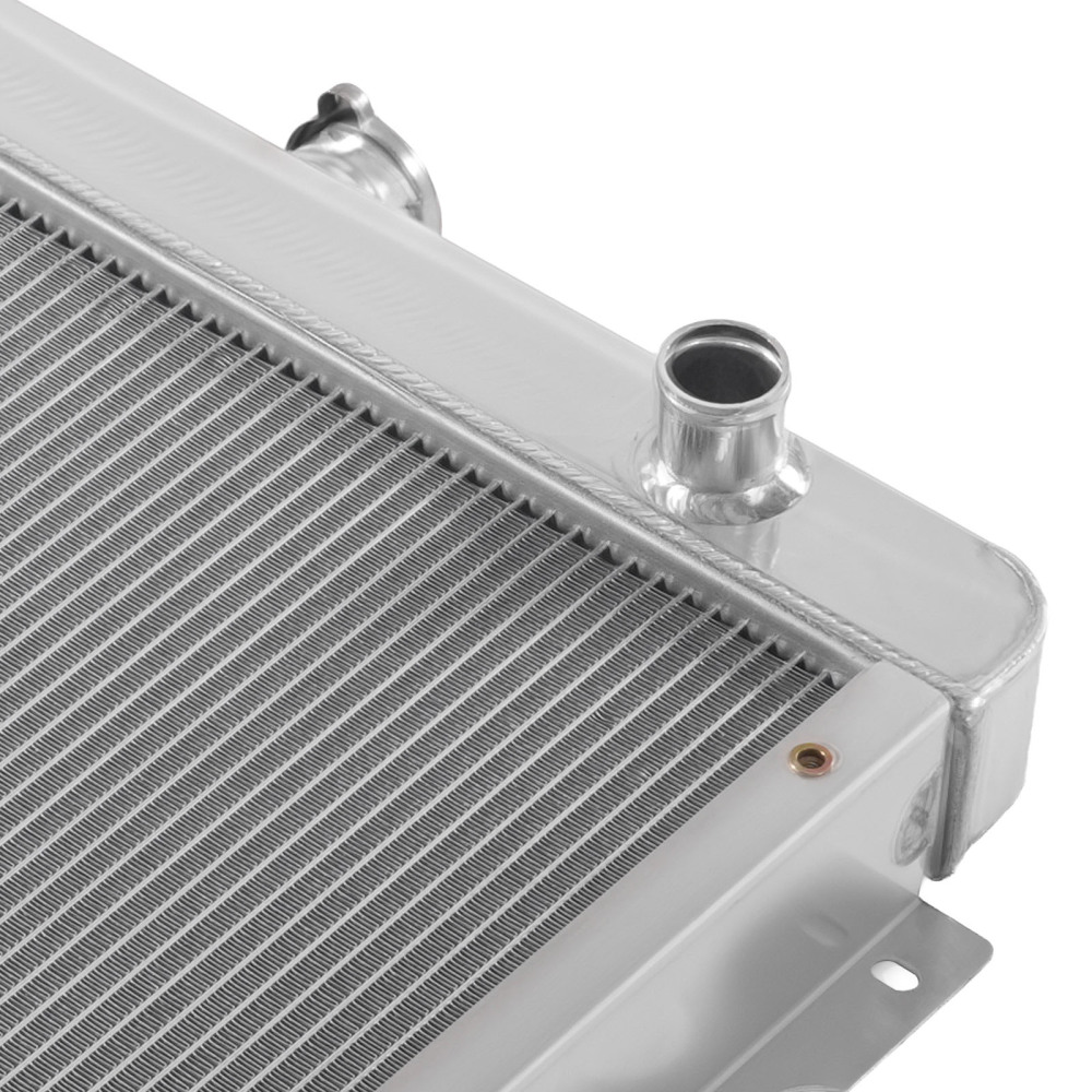 3 Row Aluminum Radiator compatible for Dodge Dart Base 2.8L 3.2L 3.7L 1967-1972 CC527
