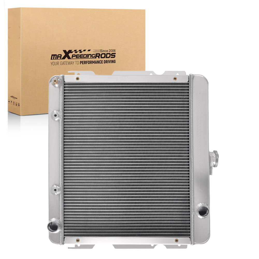 3 Row Aluminum Radiator compatible for Dodge Dart Base 2.8L 3.2L 3.7L 1967-1972 CC527