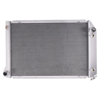 4 Row Coolant Radiator Assembly compatible for Ford F-350 5.8L 7.5L V8 1980-1984 CU561