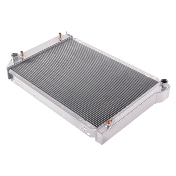 4 Row Coolant Radiator Assembly compatible for Ford F-350 5.8L 7.5L V8 1980-1984 CU561