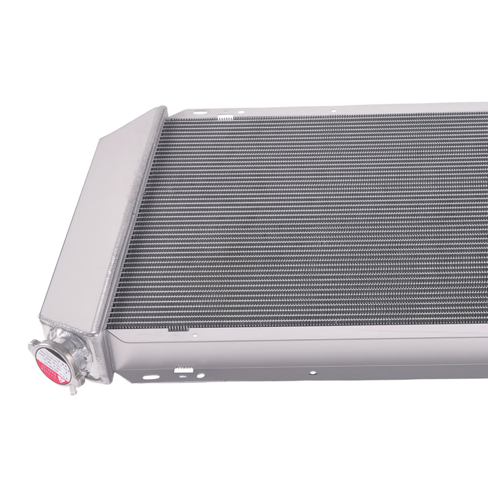 4 Row Coolant Radiator Assembly compatible for Ford F-350 5.8L 7.5L V8 1980-1984 CU561