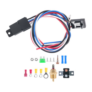3 Row Radiator Shroud Fan compatible for Toyota Pickup 1984-1995 compatible for 4Runner 1992-95 1640035100