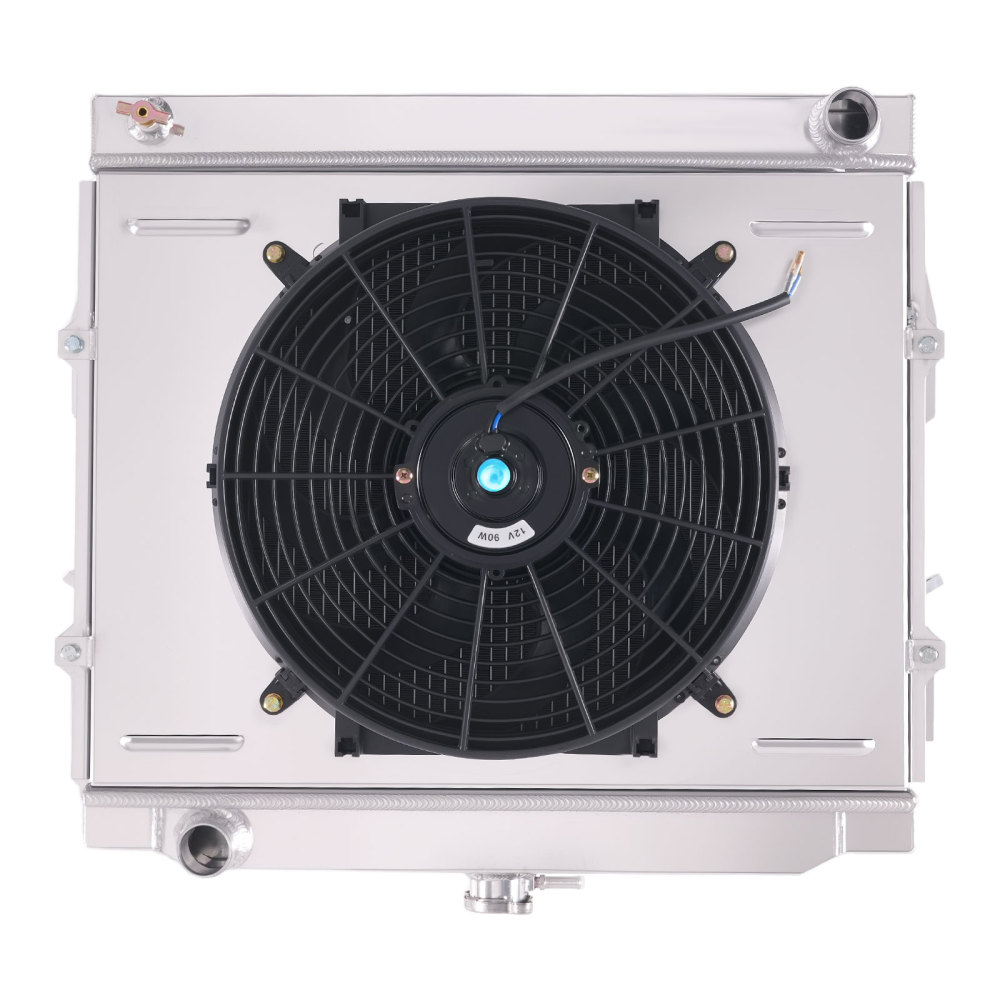 3 Row Radiator Shroud Fan compatible for Toyota Pickup 1984-1995 compatible for 4Runner 1992-95 1640035100