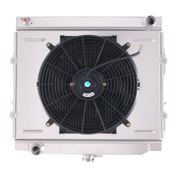 3 Row Radiator Shroud Fan compatible for Toyota Pickup 1984-1995 compatible for 4Runner 1992-95 1640035100
